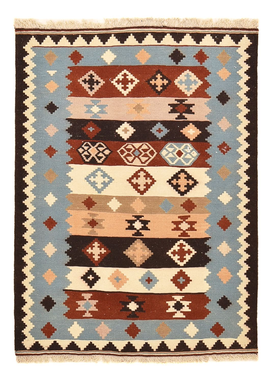Tapis Kelim - Oriental - 142 x 103 cm - multicolore
