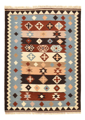 Tapis Kelim - Oriental - 142 x 103 cm - multicolore