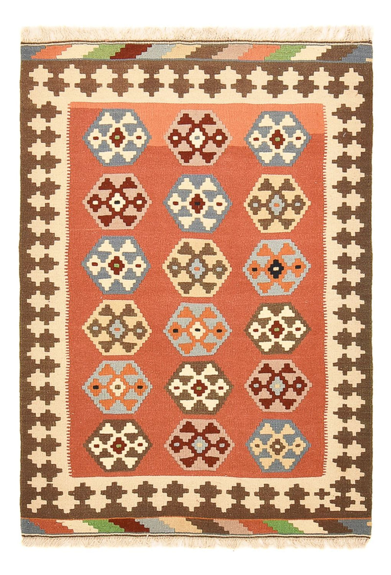 Tapis Kelim - Oriental - 146 x 100 cm - multicolore