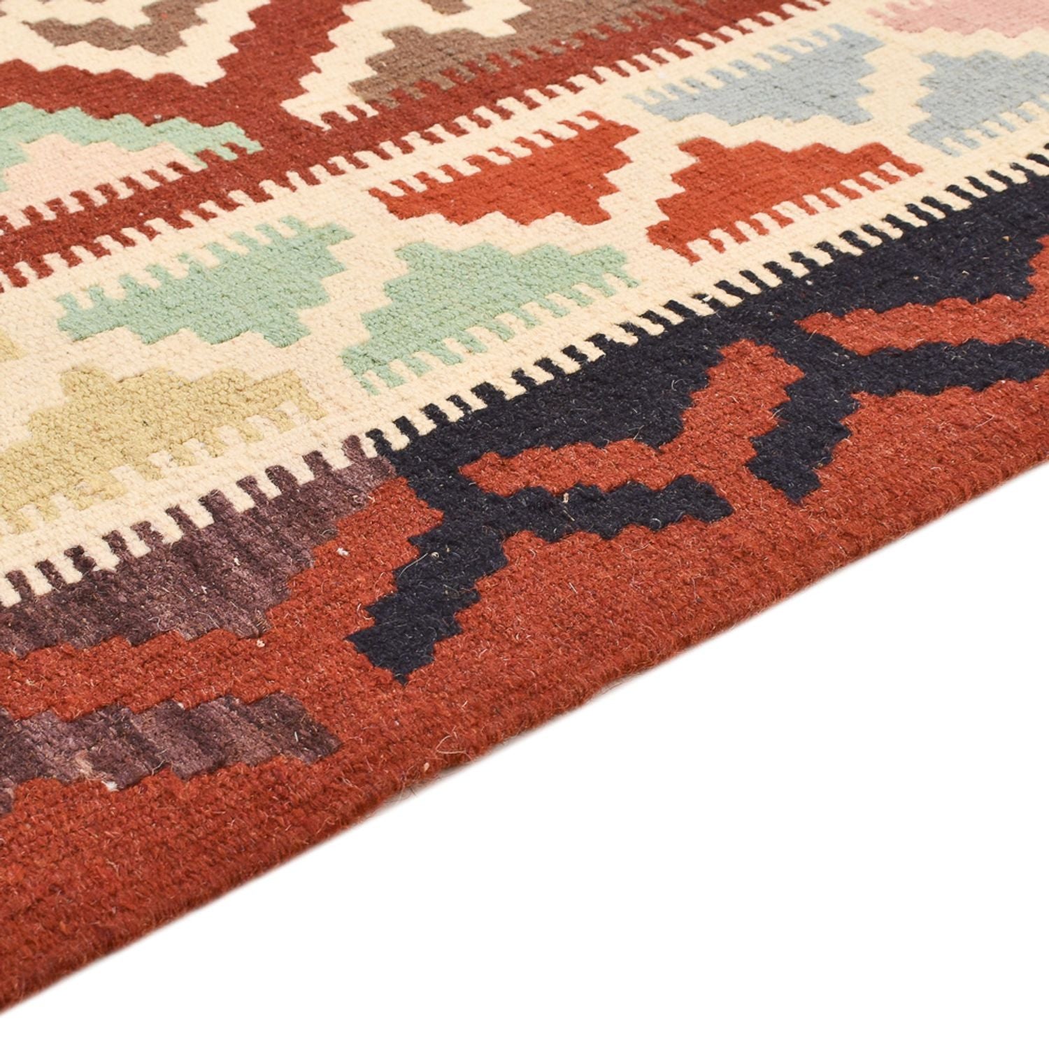 Tapis Kelim - Oriental - 145 x 102 cm - multicolore