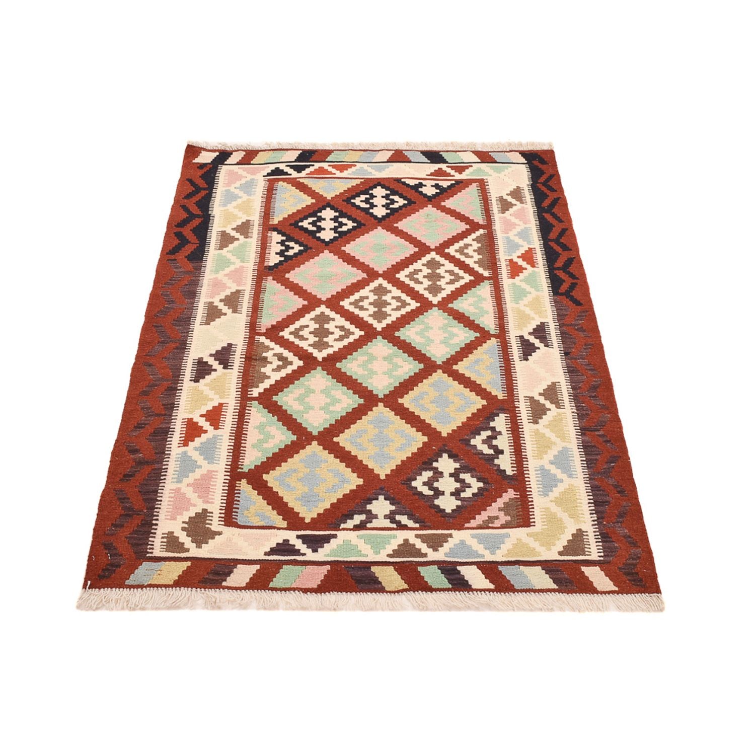 Tapis Kelim - Oriental - 145 x 102 cm - multicolore