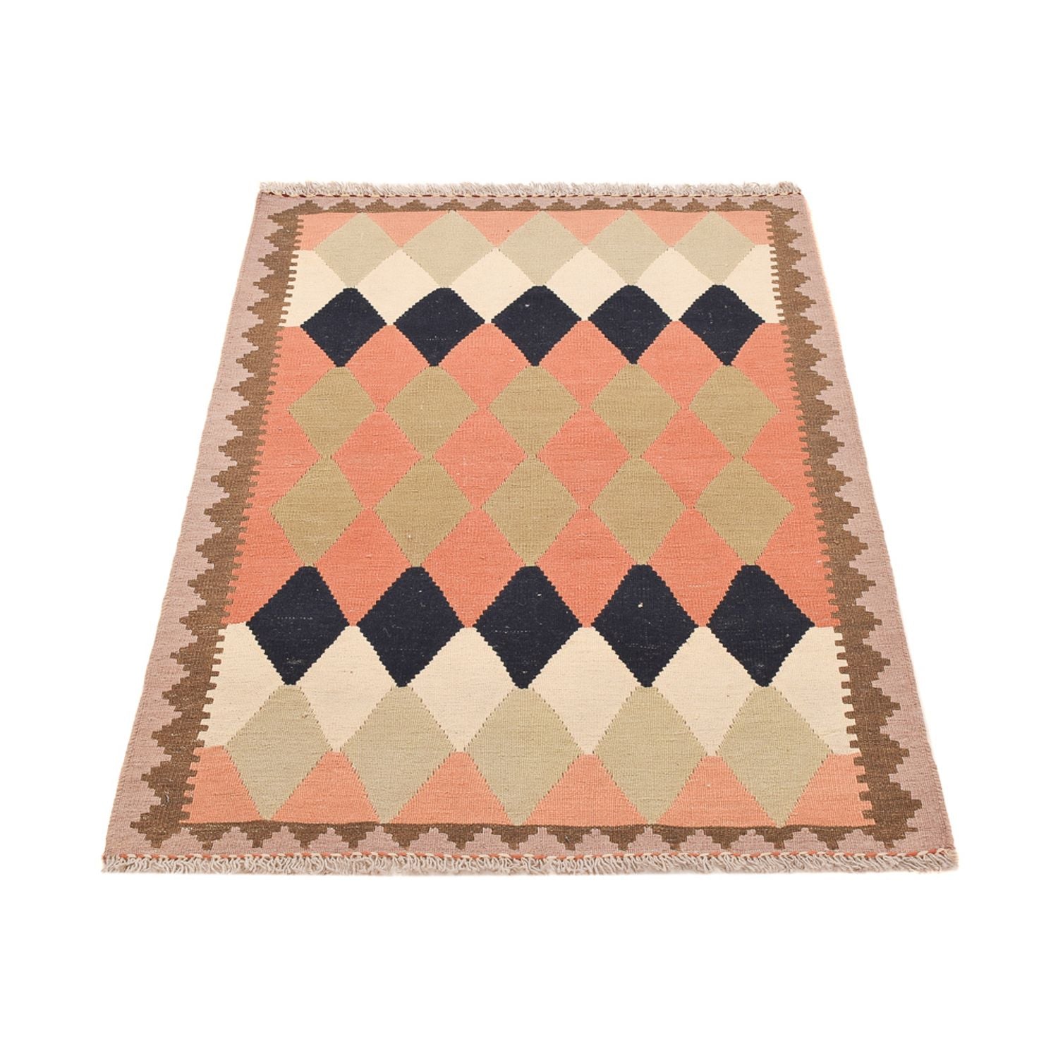 Tapis Kelim - Oriental - 147 x 97 cm - multicolore