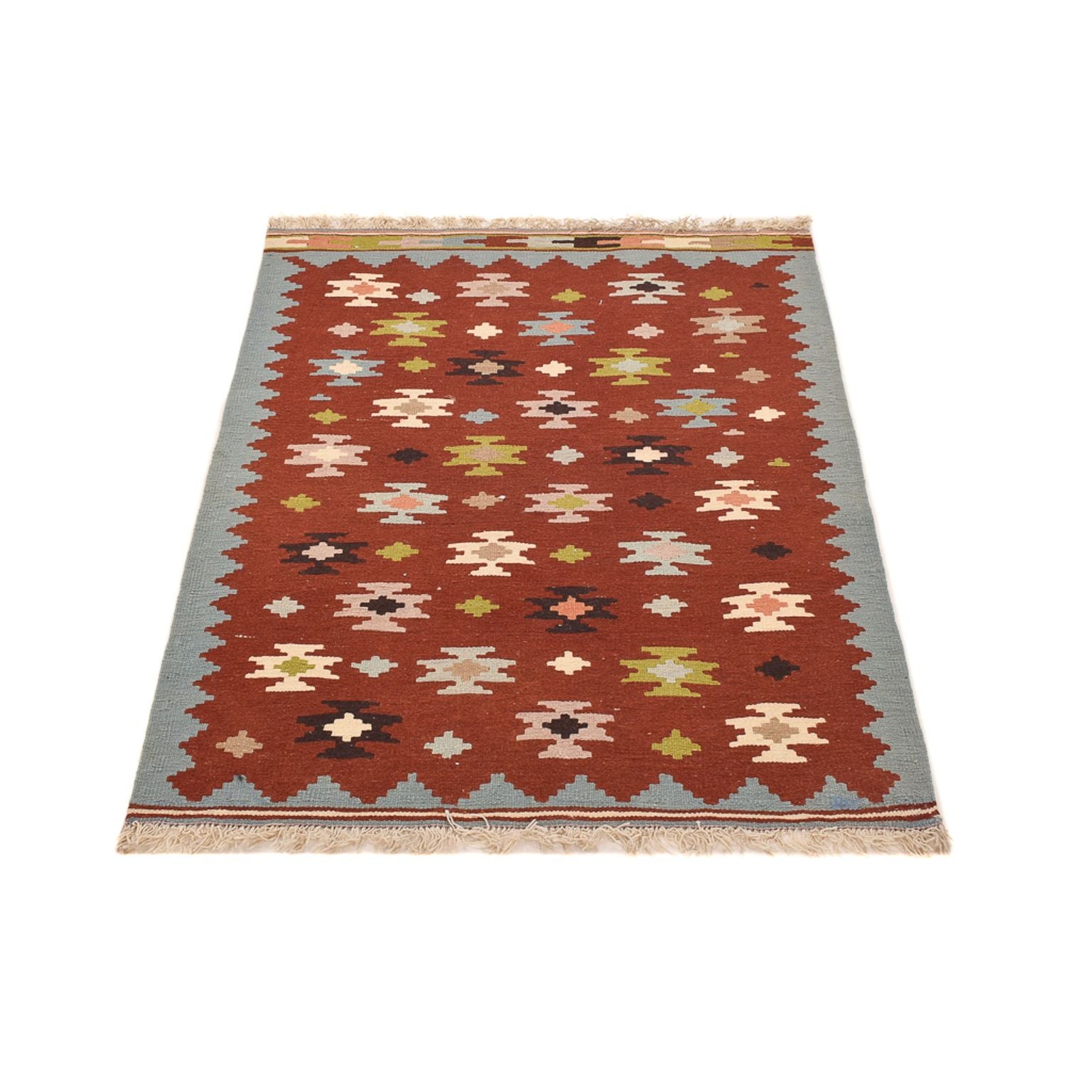 Tapis Kelim - Oriental - 134 x 100 cm - multicolore