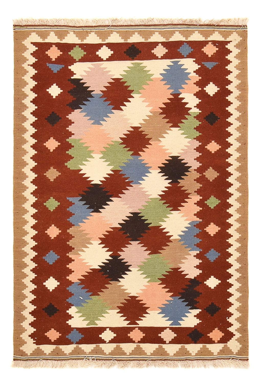 Tapis Kelim - Oriental - 150 x 102 cm - multicolore