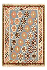 Tapis Kelim - Oriental - 142 x 100 cm - multicolore