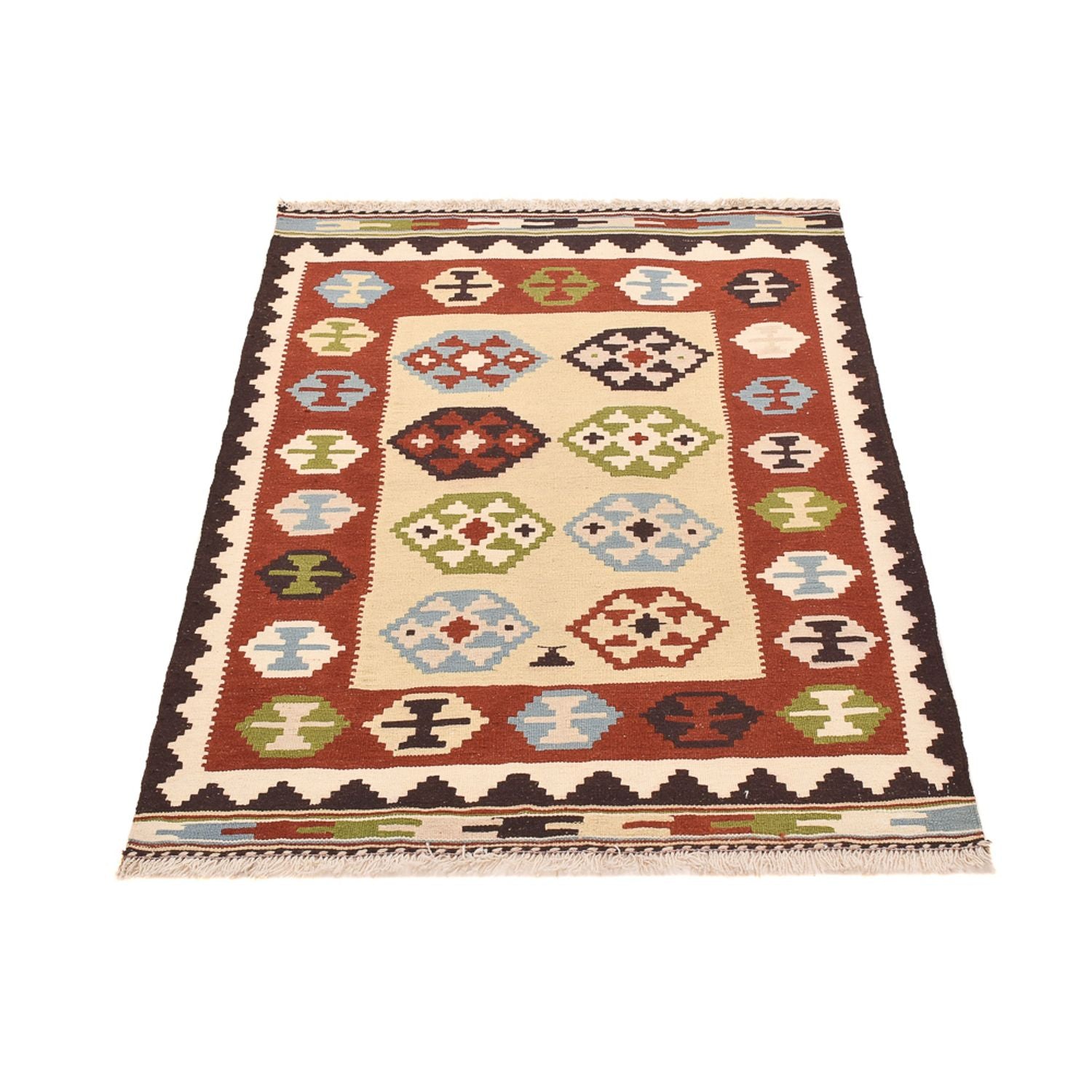 Tapis Kelim - Oriental - 143 x 102 cm - multicolore