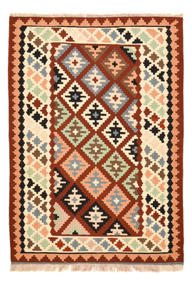Tapis Kelim - Oriental - 145 x 102 cm - multicolore
