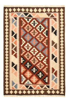 Tapis Kelim - Oriental - 150 x 105 cm - multicolore