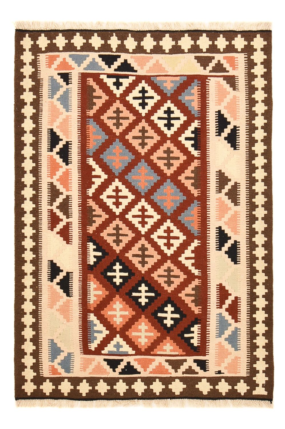 Tapis Kelim - Oriental - 150 x 105 cm - multicolore