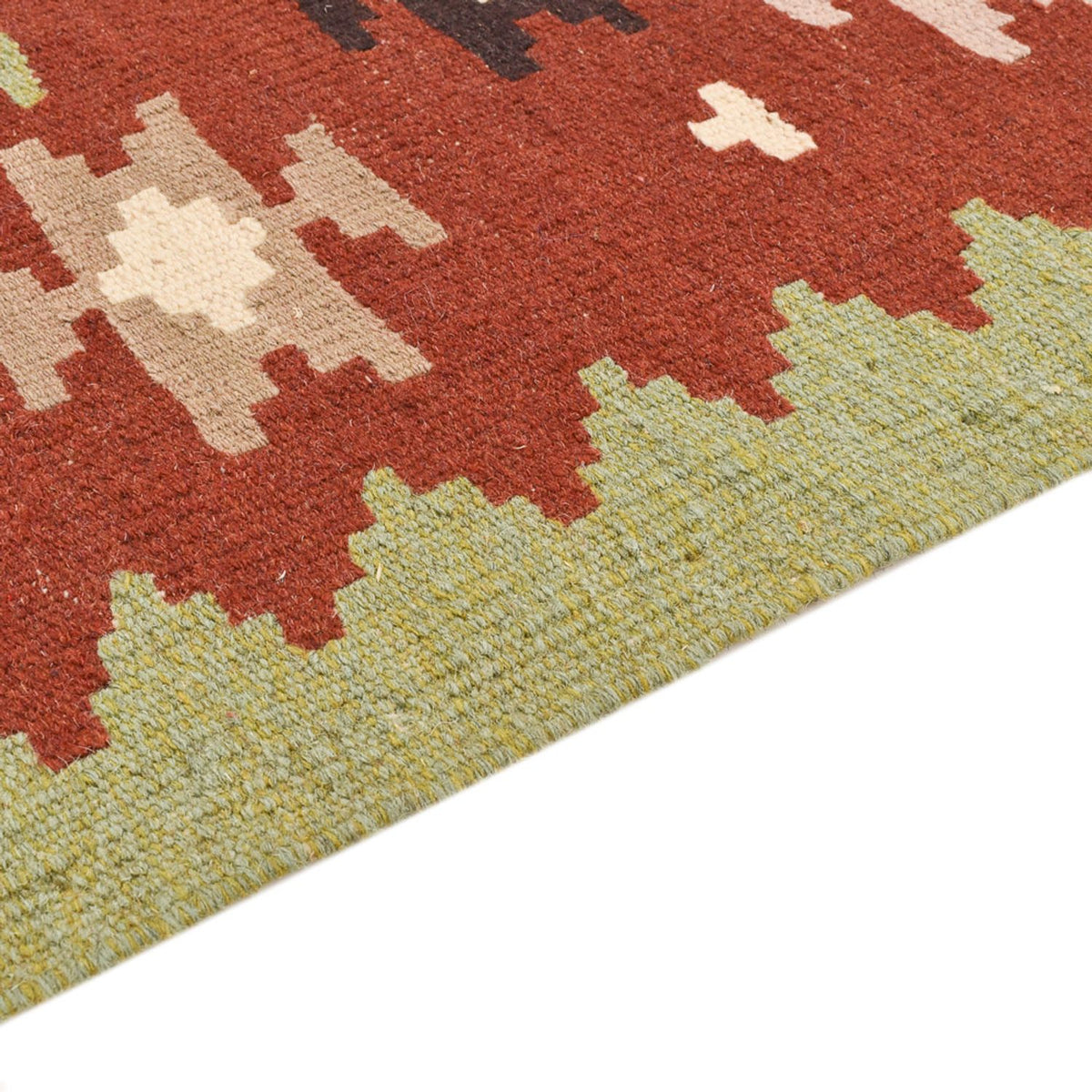 Tapis Kelim - Oriental - 132 x 97 cm - multicolore