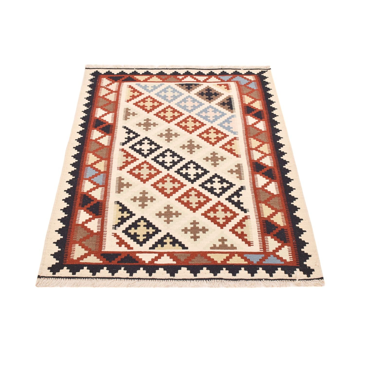 Tapis Kelim - Oriental - 146 x 100 cm - multicolore