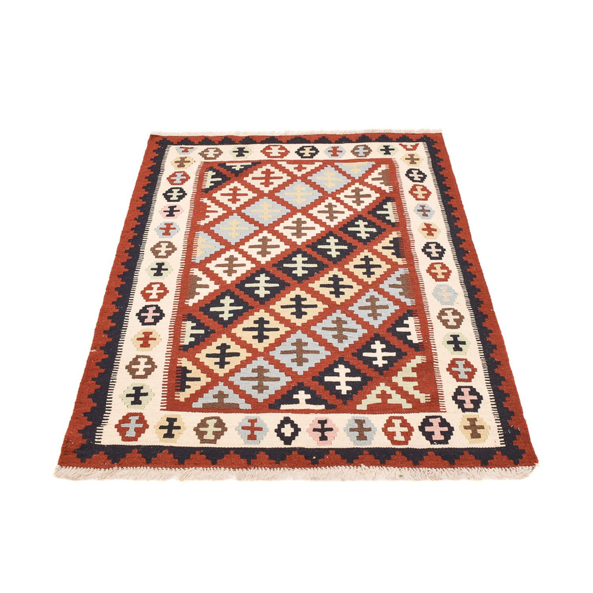 Tapis Kelim - Oriental - 150 x 104 cm - multicolore