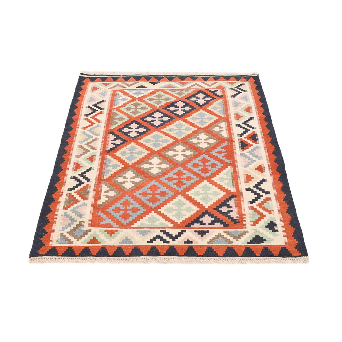 Tapis Kelim - Oriental - 142 x 107 cm - multicolore