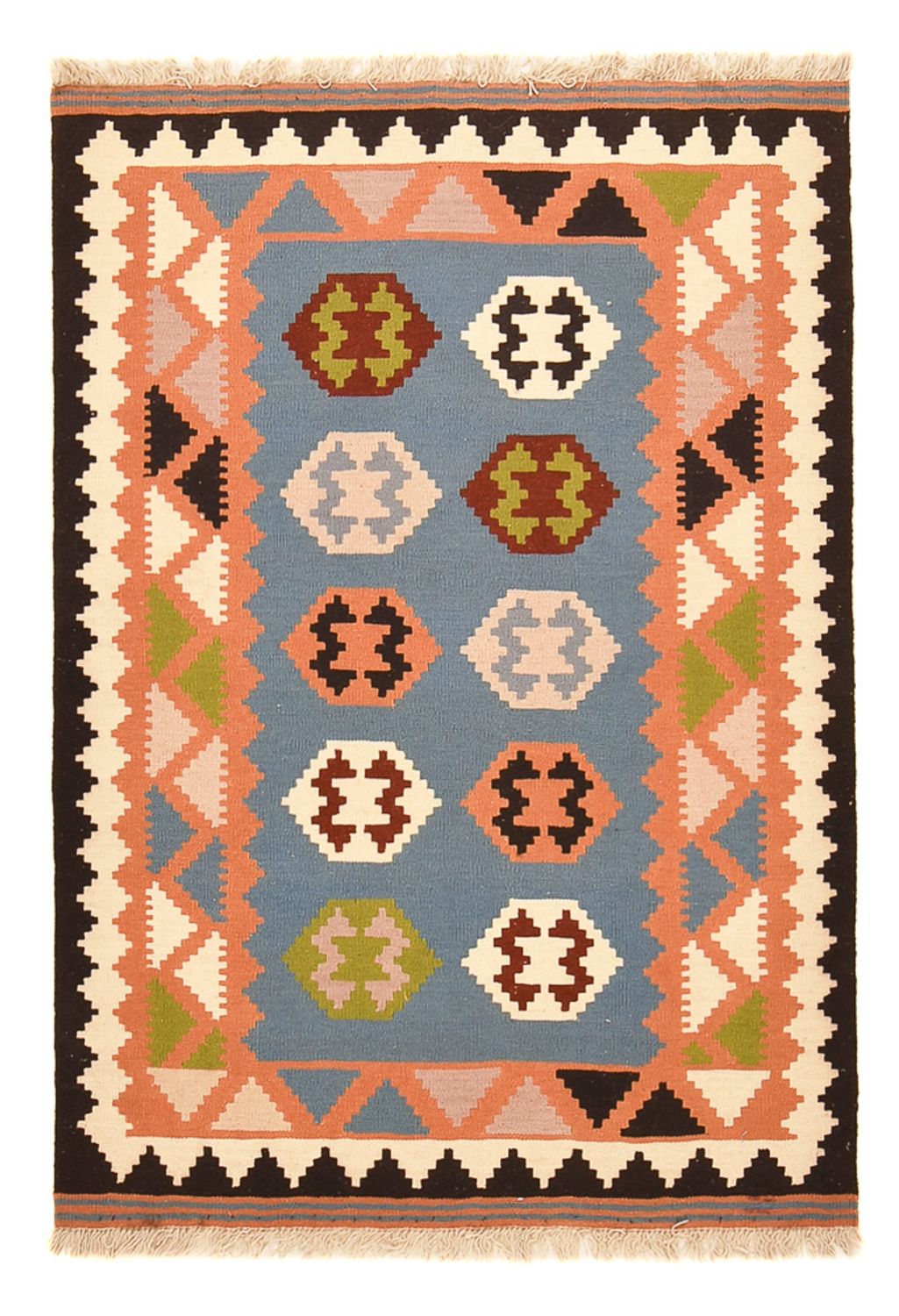 Tapis Kelim - Oriental - 152 x 104 cm - multicolore