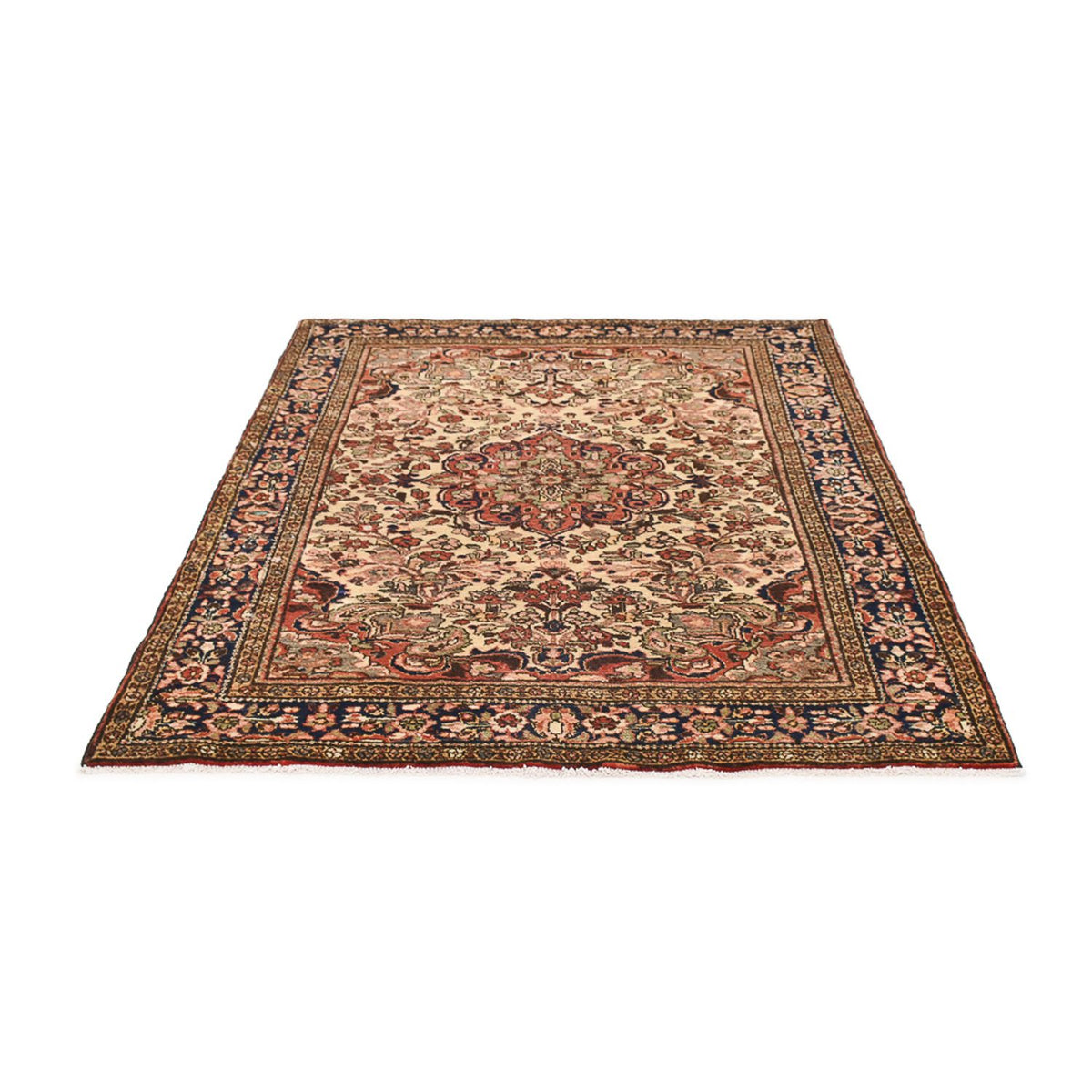 Tapis persan - Nomadic - 209 x 153 cm - beige foncé