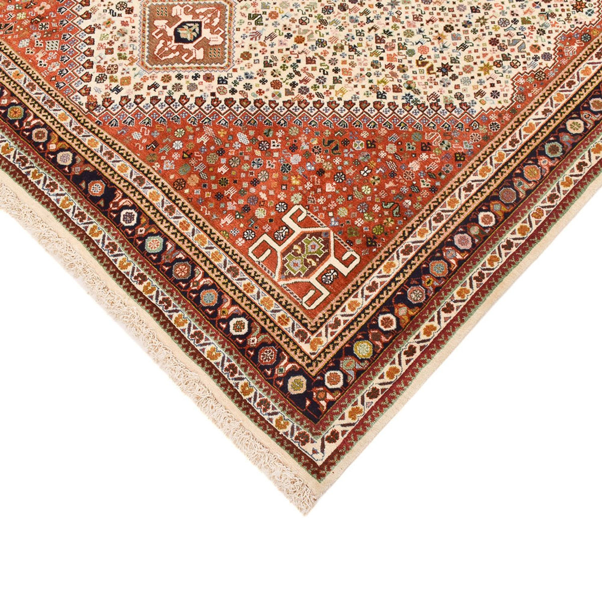 Tapis Gabbeh - Persan Kashkuli - 222 x 174 cm - sable