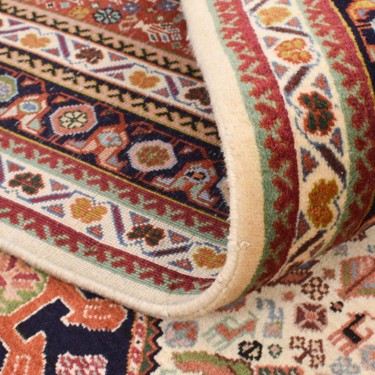 Tapis Gabbeh - Persan Kashkuli - 222 x 174 cm - sable