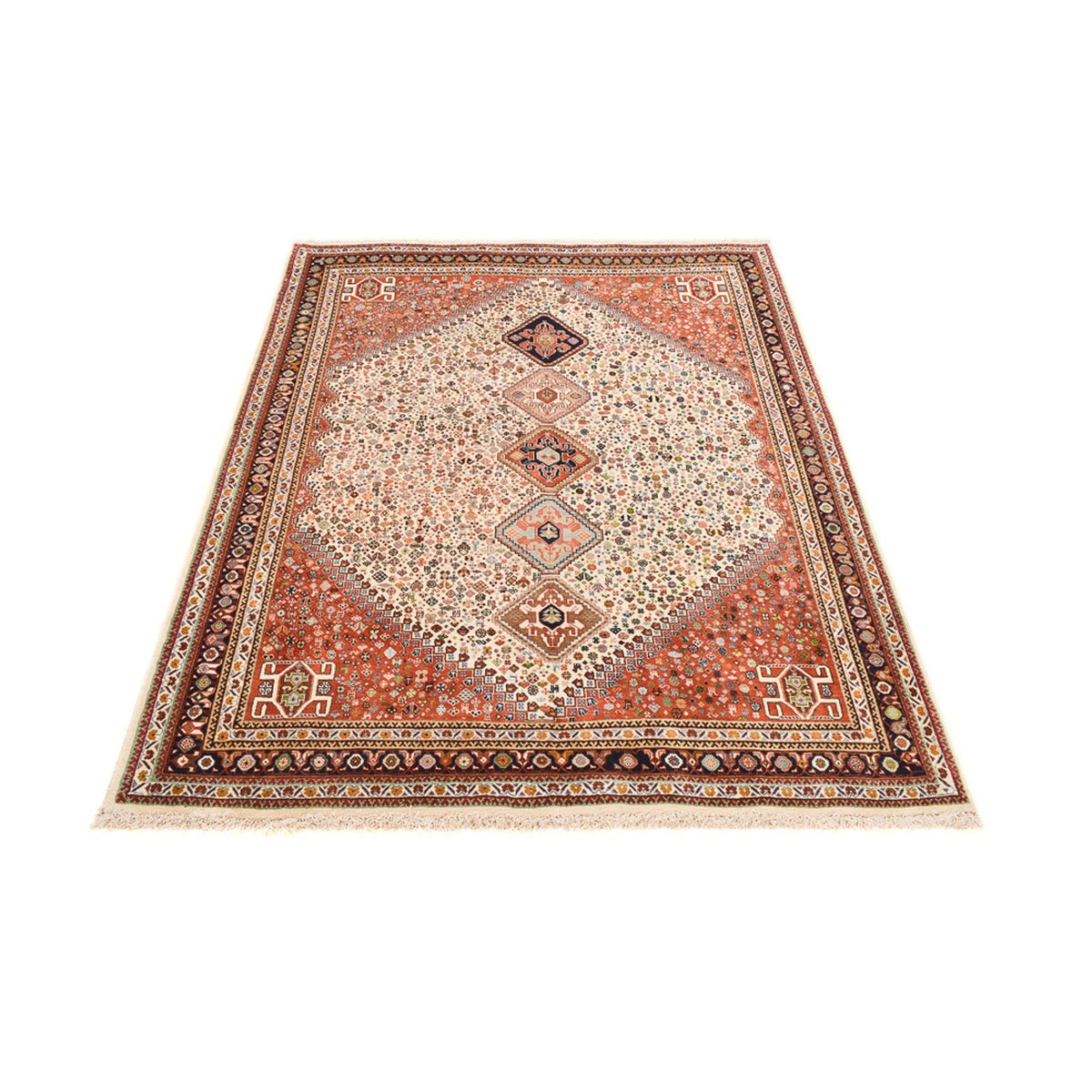 Tapis Gabbeh - Persan Kashkuli - 222 x 174 cm - sable
