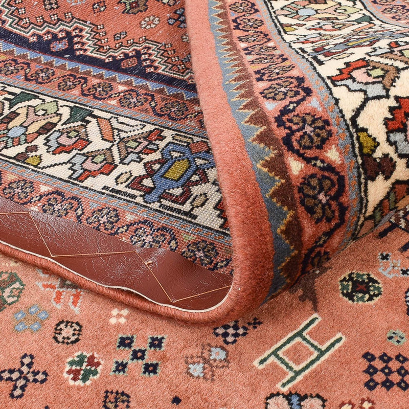 Tapis Gabbeh - Persan Kashkuli - 208 x 156 cm - rouge clair