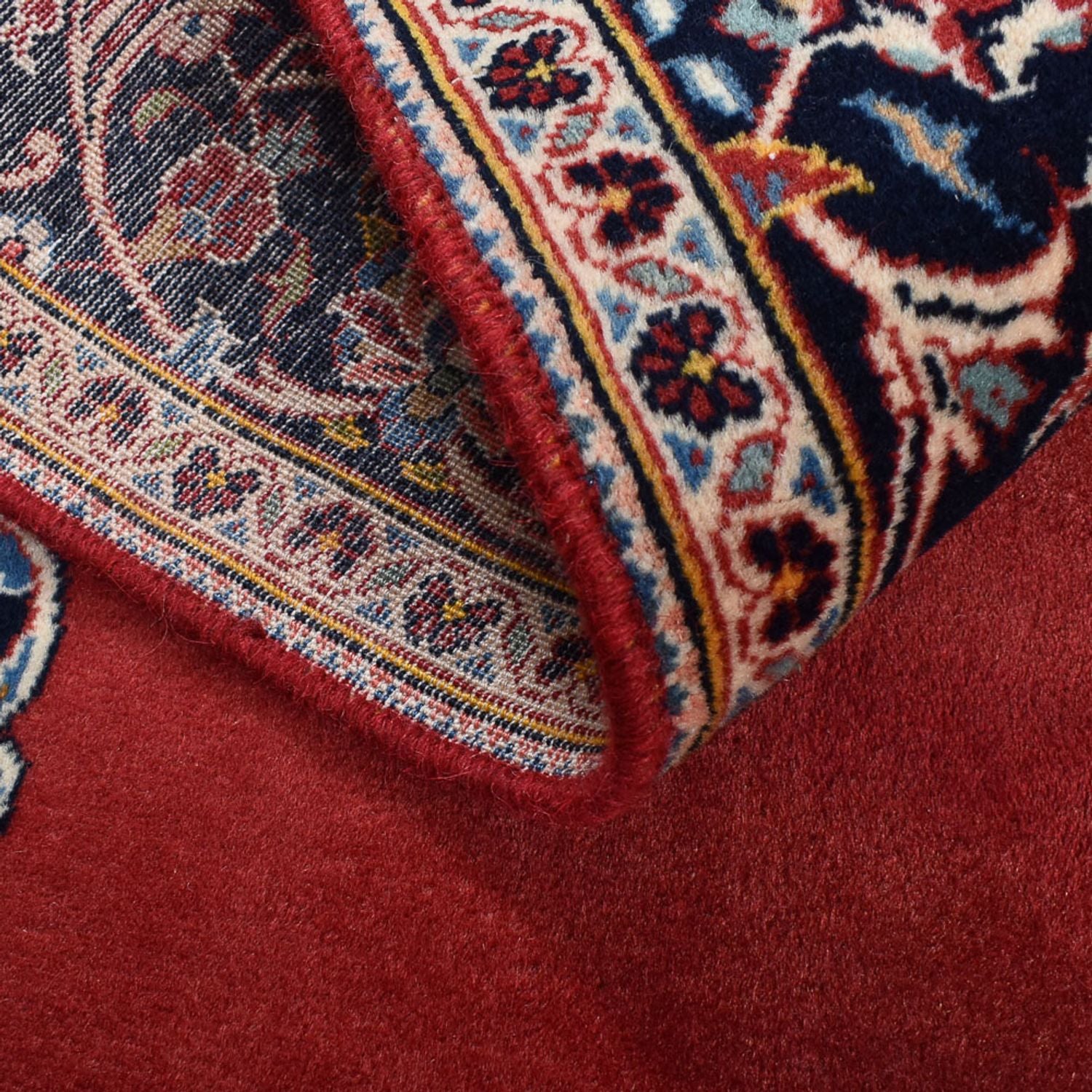 Tapis persan - Keshan - 205 x 132 cm - rouge
