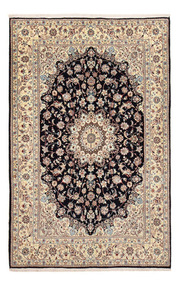Tapis persan - Nain - Royal - 317 x 200 cm - bleu foncé