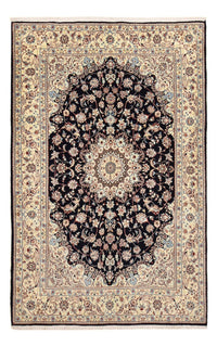 Tapis persan - Nain - Royal - 317 x 200 cm - bleu foncé