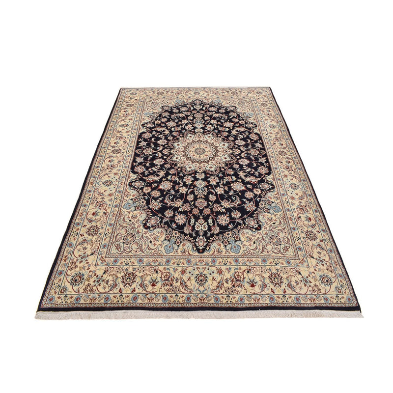 Tapis persan - Nain - Royal - 317 x 200 cm - bleu foncé