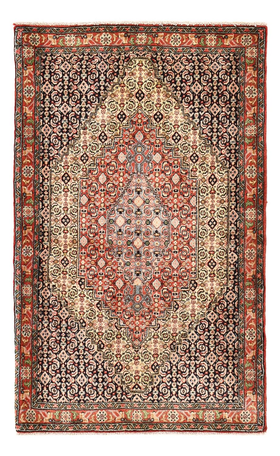 Tapis persan - Classique - 118 x 75 cm - rouge clair