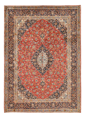 Tapis persan - Keshan - 412 x 300 cm - rouge