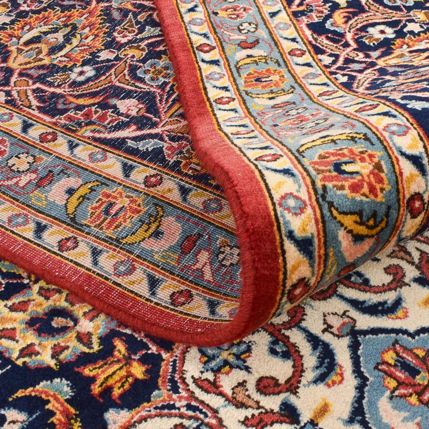 Tapis persan - Keshan - 412 x 300 cm - rouge
