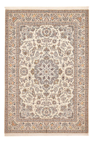 Tapis persan - Nain - Premium - 303 x 203 cm - crème