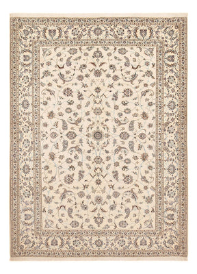 Tapis persan - Nain - Premium - 296 x 215 cm - crème