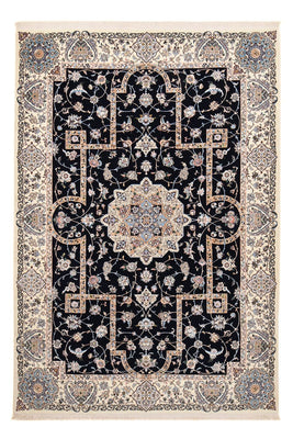 Tapis persan - Nain - Premium - 308 x 207 cm - bleu foncé