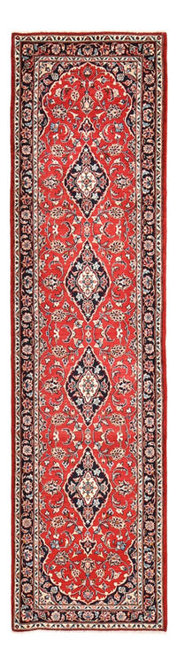 Tapis de couloir Tapis persan - Keshan - 303 x 80 cm - rouge