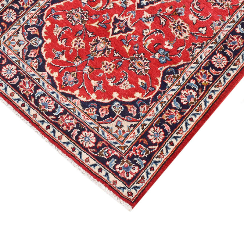 Tapis de couloir Tapis persan - Keshan - 303 x 80 cm - rouge