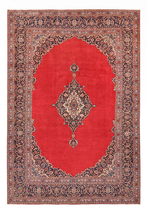 Tapis persan - Keshan - 377 x 252 cm - rouge