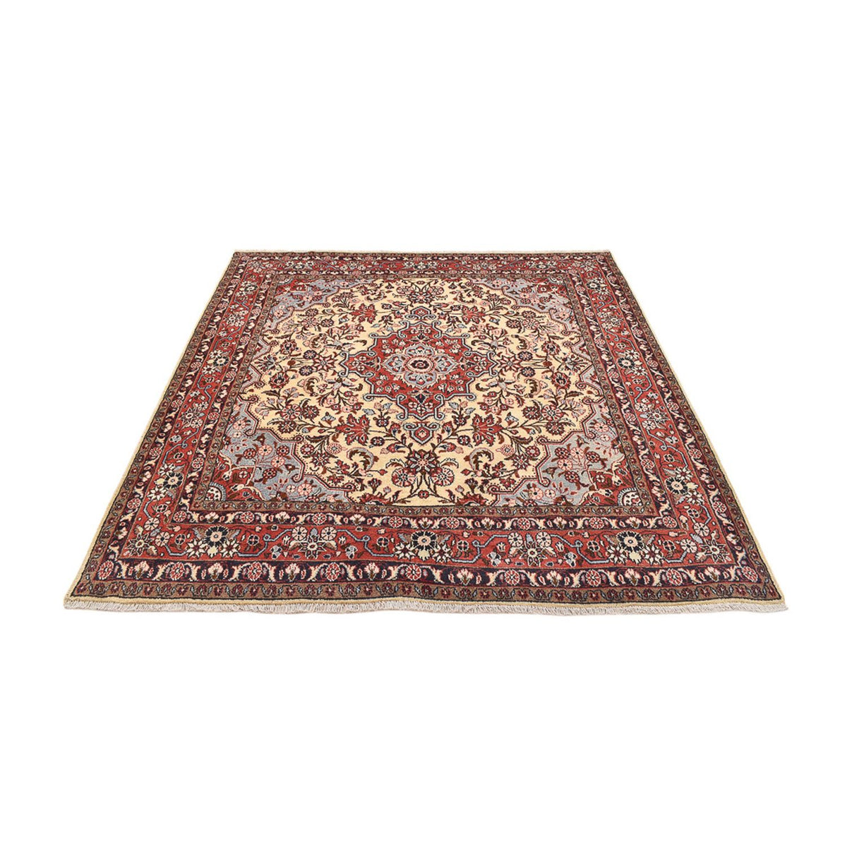 Tapis persan - Nomadic carré  - 206 x 200 cm - multicolore
