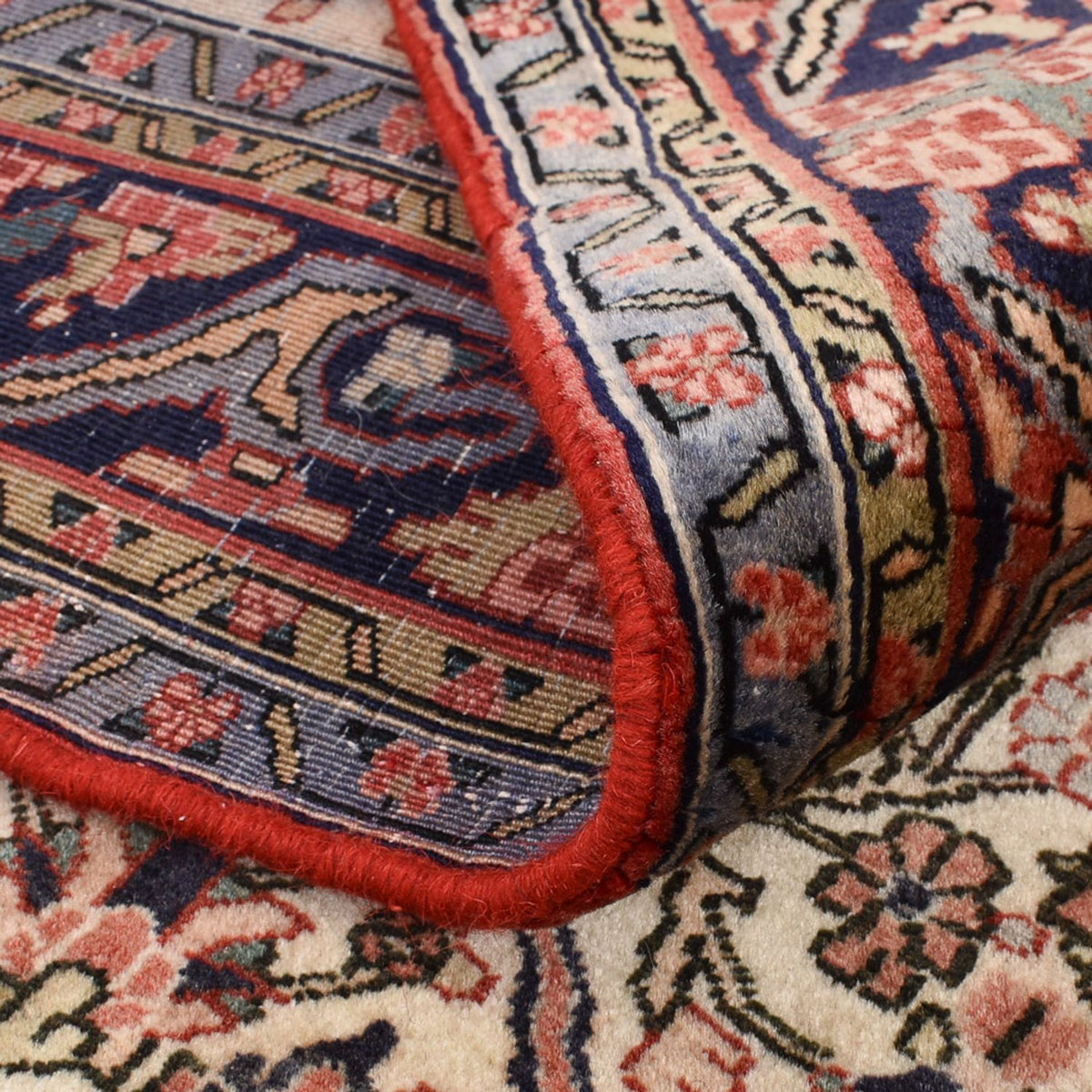 Tapis persan - Nomadic - 196 x 142 cm - multicolore