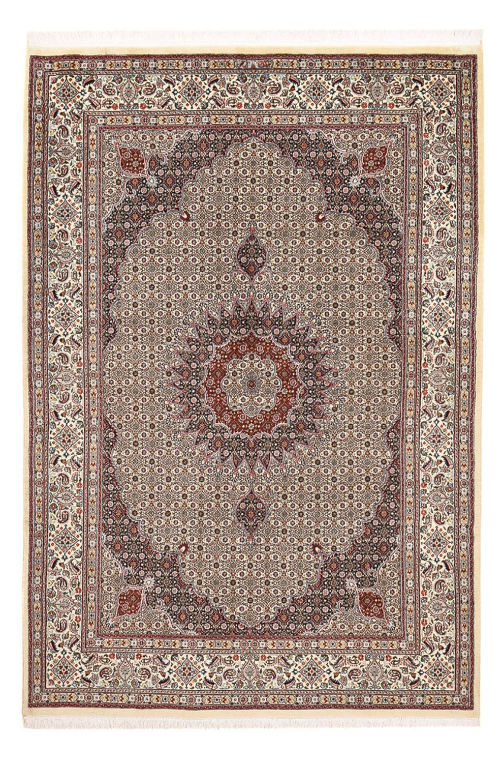 Tapis persan - Classique - 294 x 195 cm - taupe