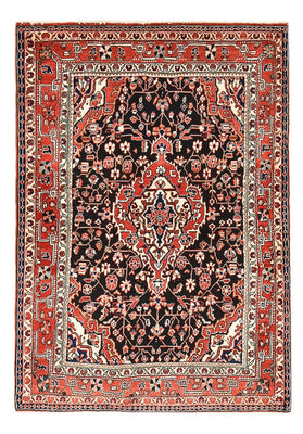 Tapis persan - Nomadic - 160 x 111 cm - bleu foncé