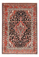 Tapis persan - Nomadic - 160 x 111 cm - bleu foncé