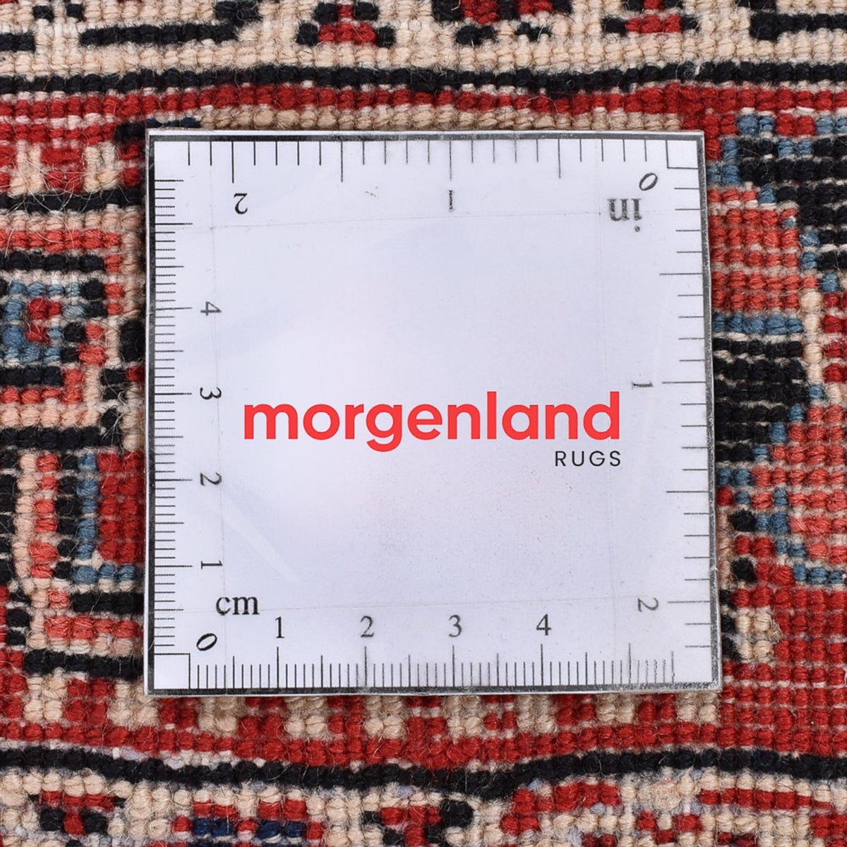 Tapis persan - Nomadic - 160 x 111 cm - bleu foncé