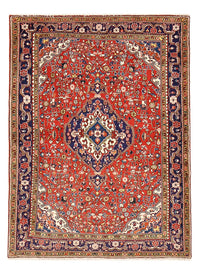 Tapis persan - Nomadic - 149 x 110 cm - rouge