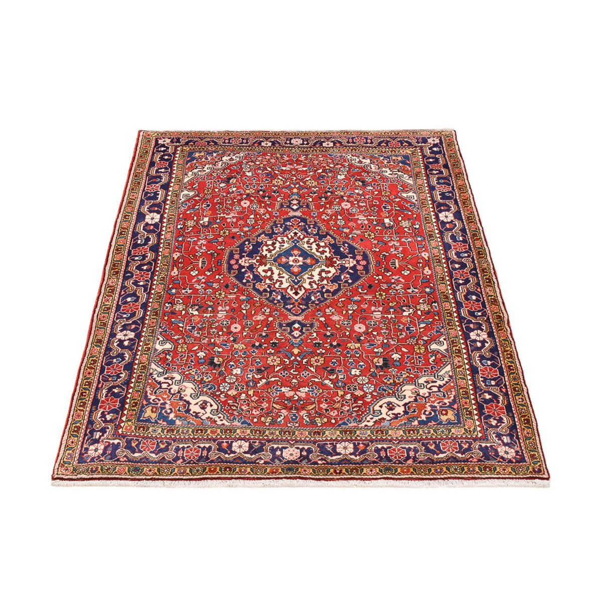 Tapis persan - Nomadic - 149 x 110 cm - rouge