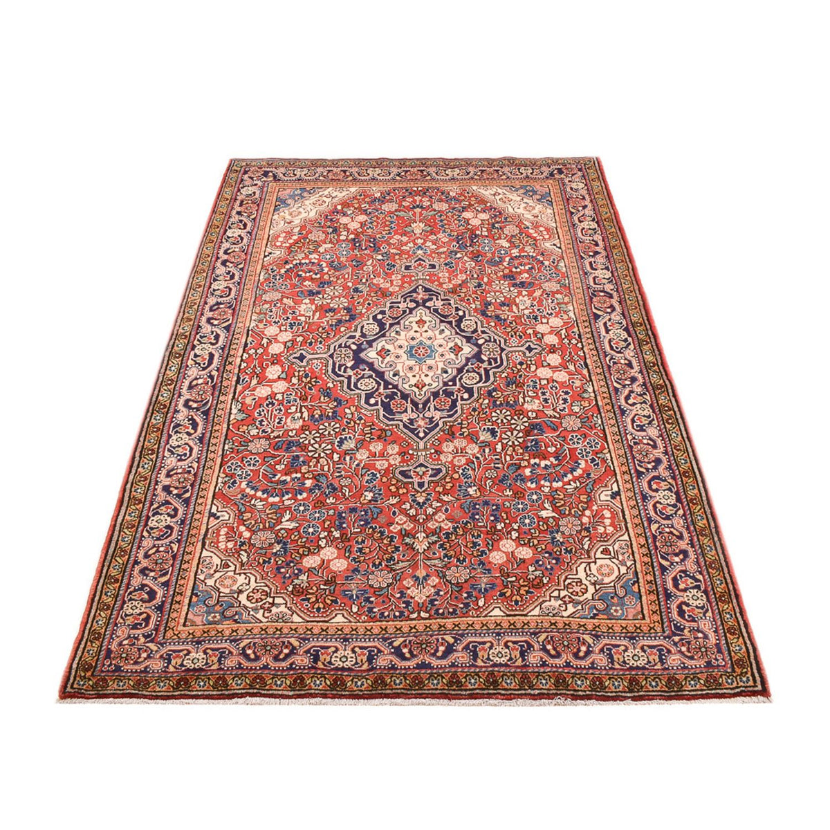Tapis persan - Nomadic - 201 x 136 cm - multicolore