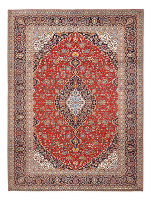Tapis persan - Keshan - 395 x 295 cm - rouge