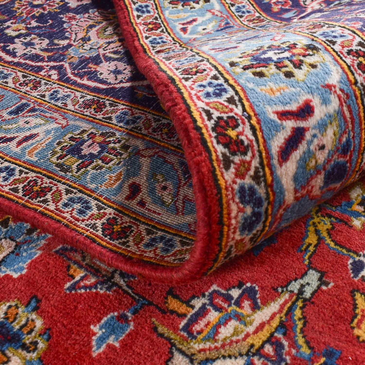 Tapis persan - Keshan - 450 x 300 cm - rouge