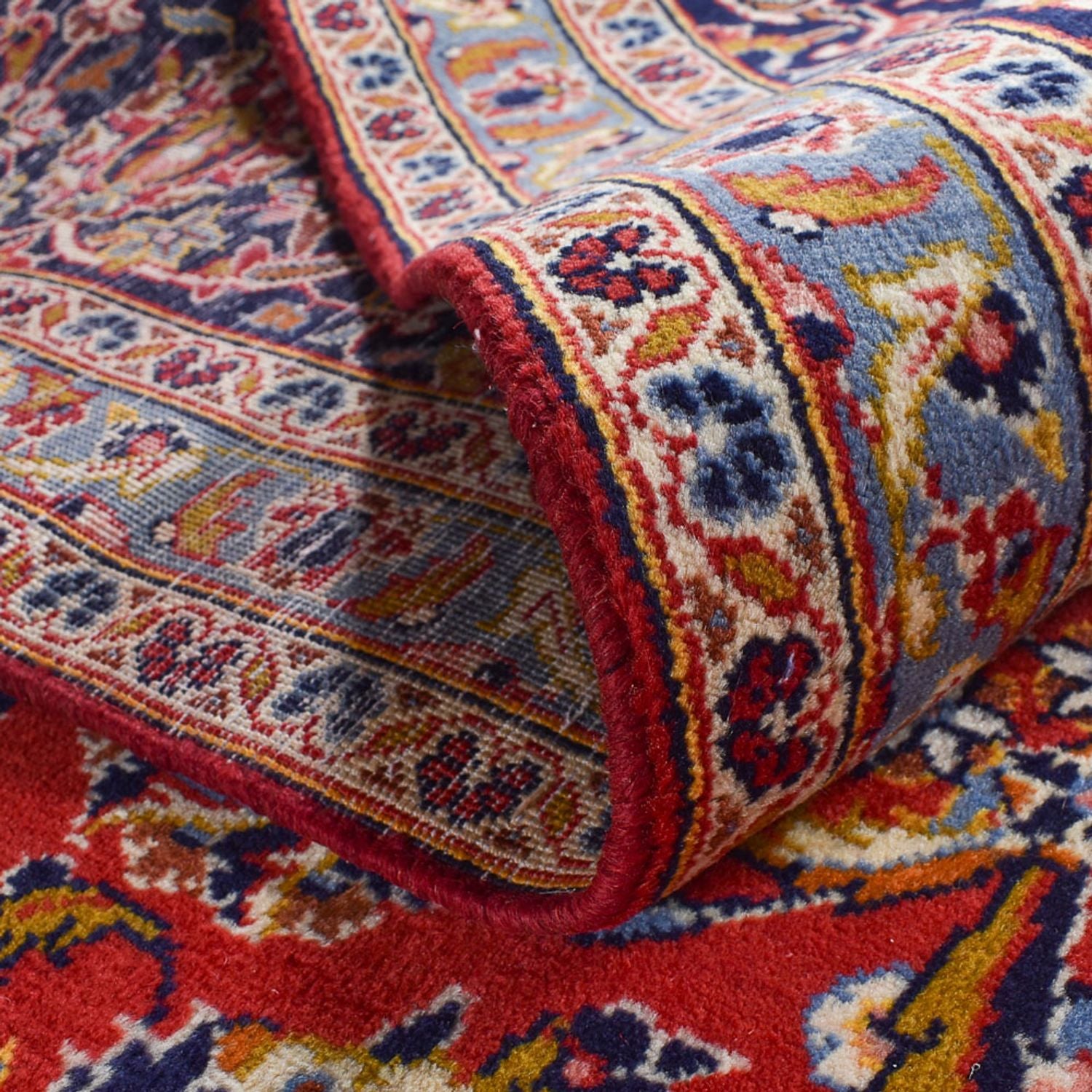 Tapis persan - Keshan - 487 x 300 cm - rouge