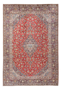 Tapis persan - Keshan - 455 x 301 cm - rouge