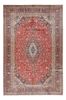 Tapis persan - Keshan - 478 x 307 cm - rouge